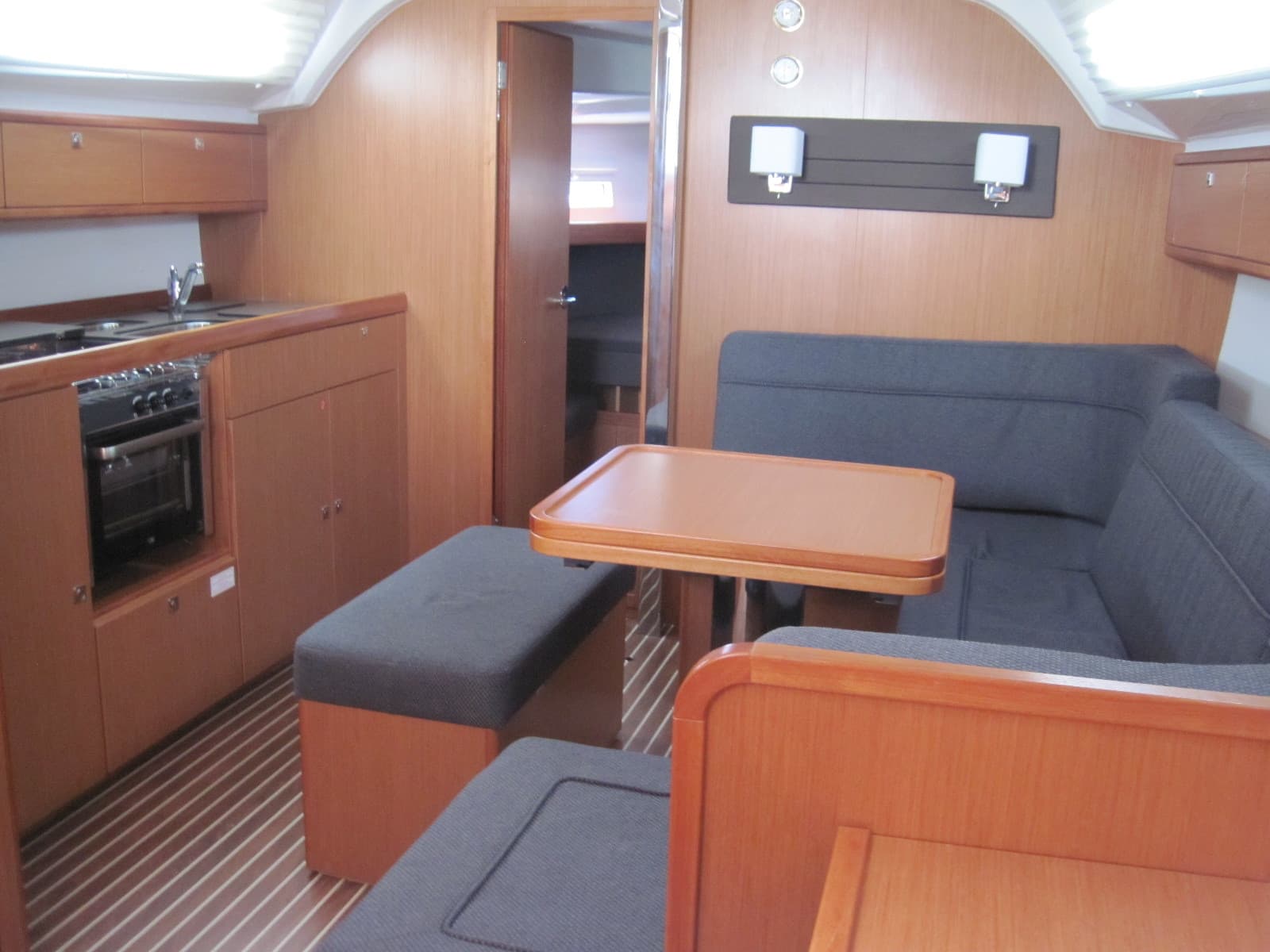 Boat interior