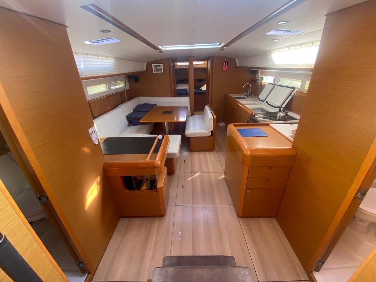 Boat interior