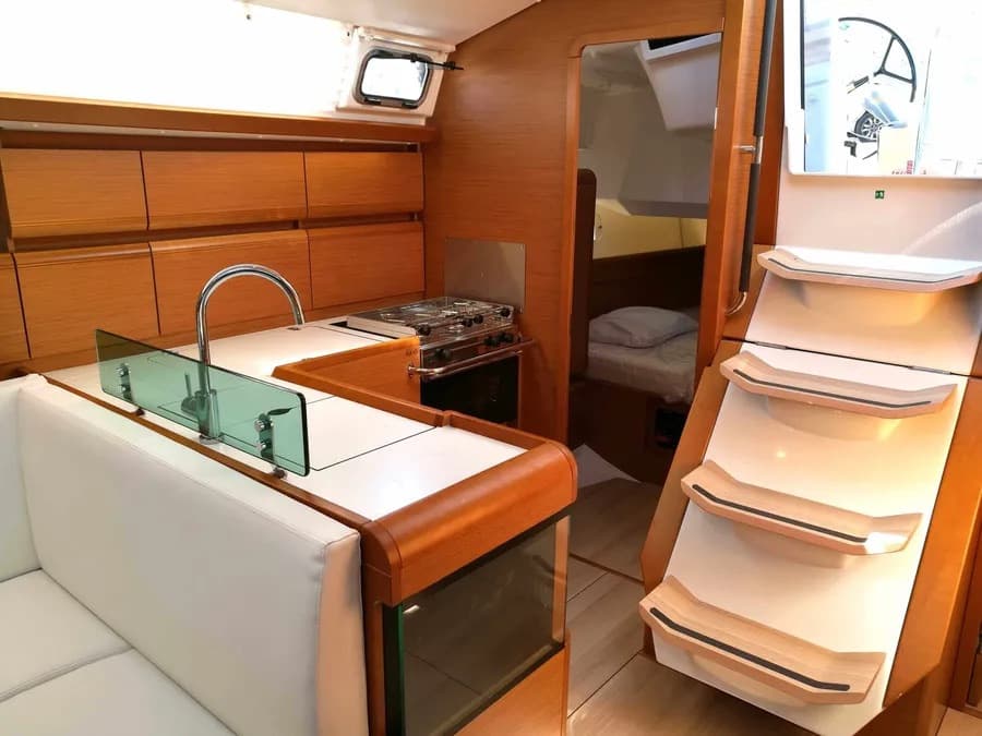 Boat interior