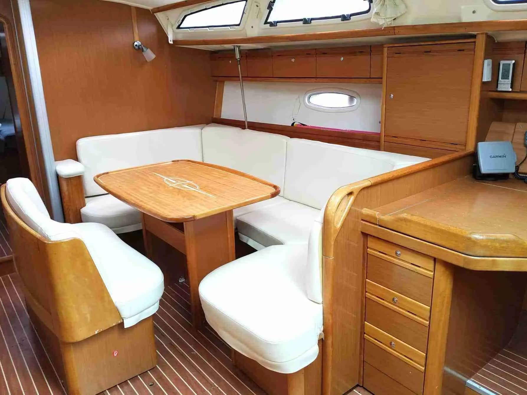 Boat interior