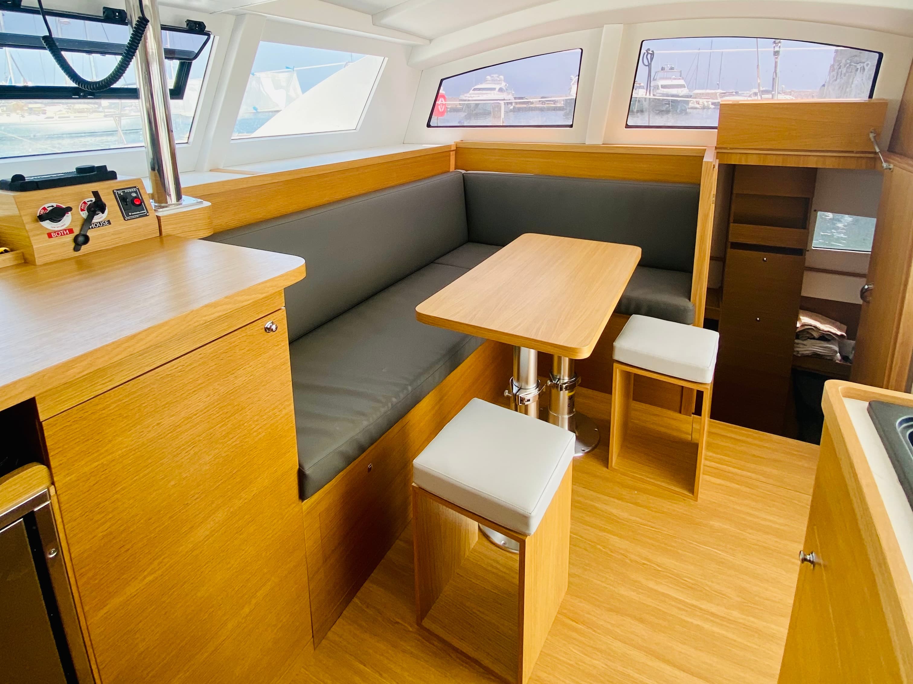 Boat interior