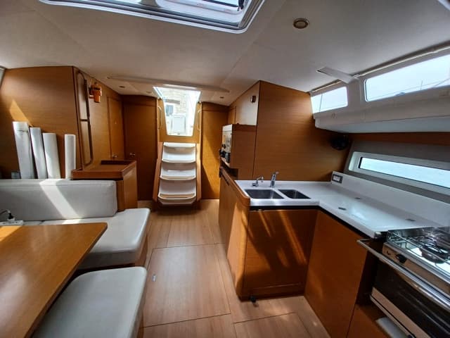 Boat interior