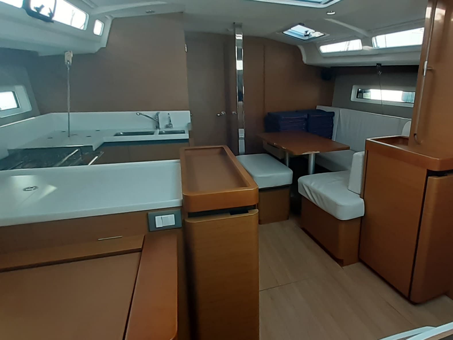 Boat interior