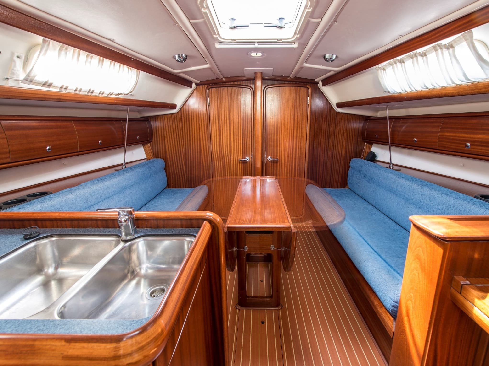 Boat interior