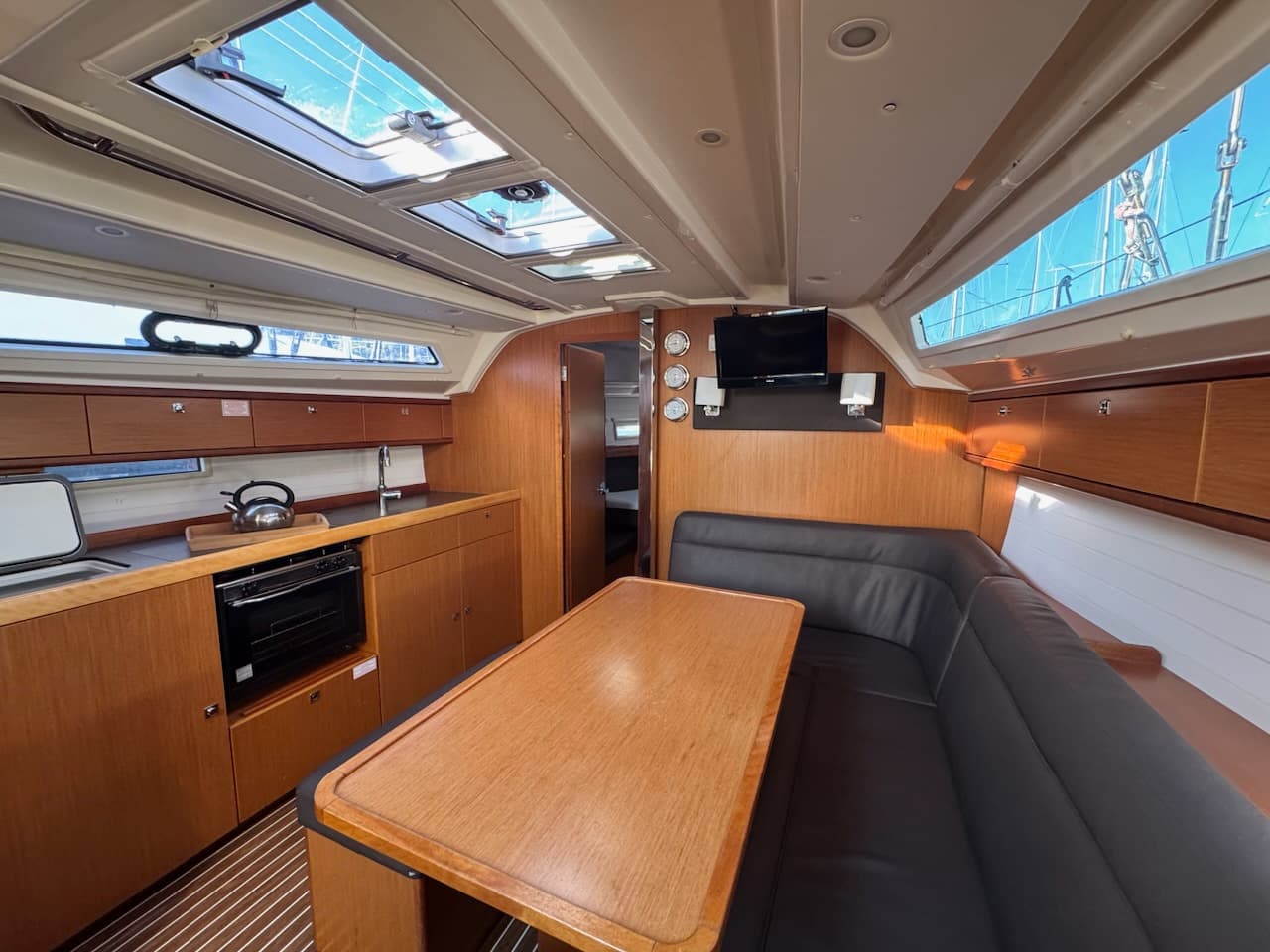 Boat interior