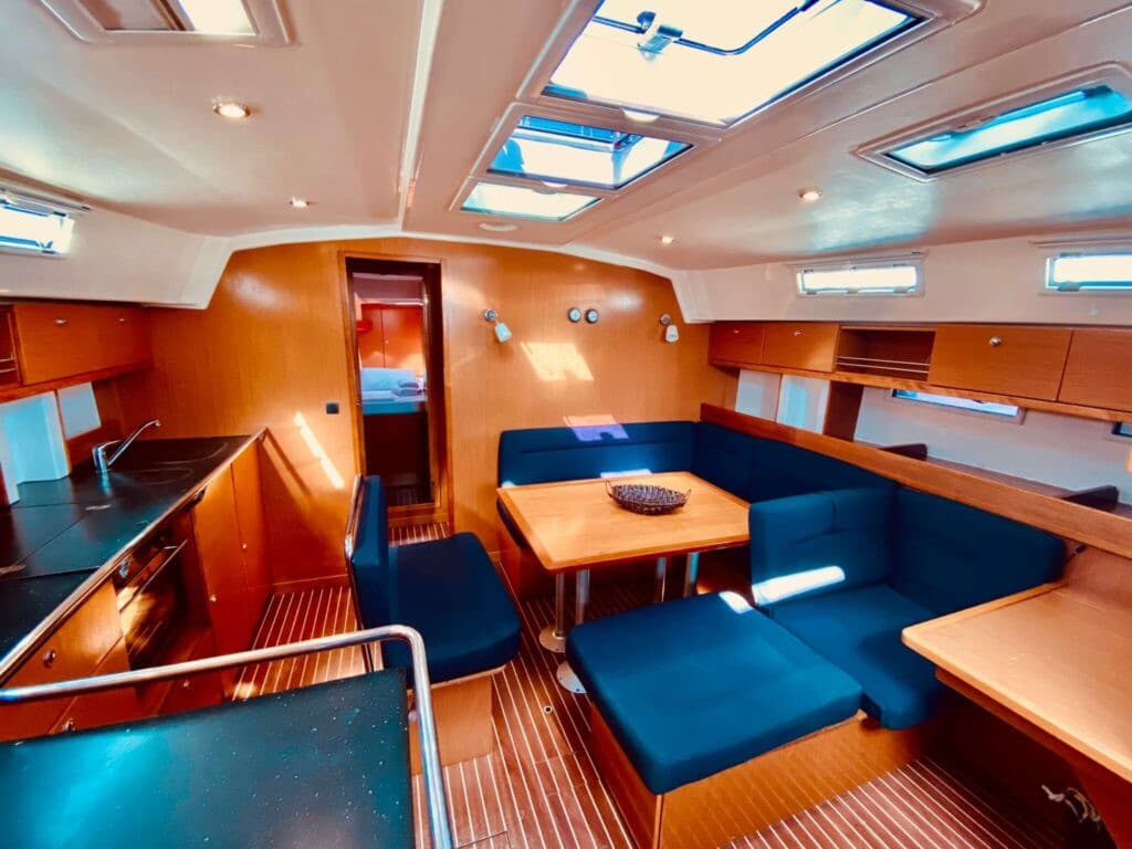 Boat interior