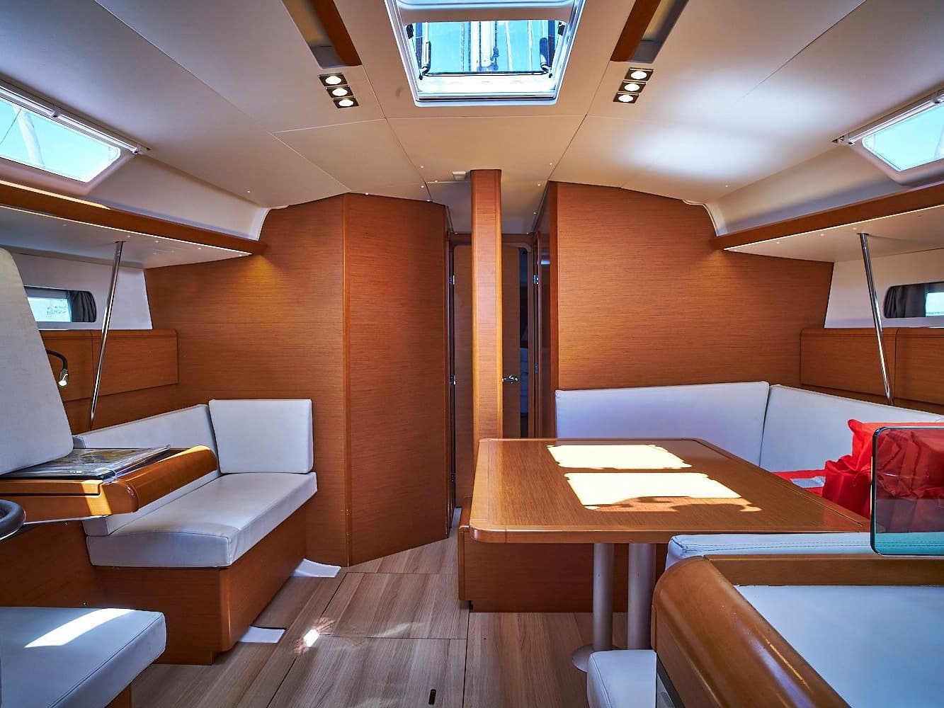 Boat interior