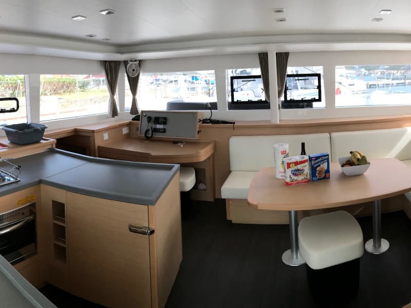 Boat interior