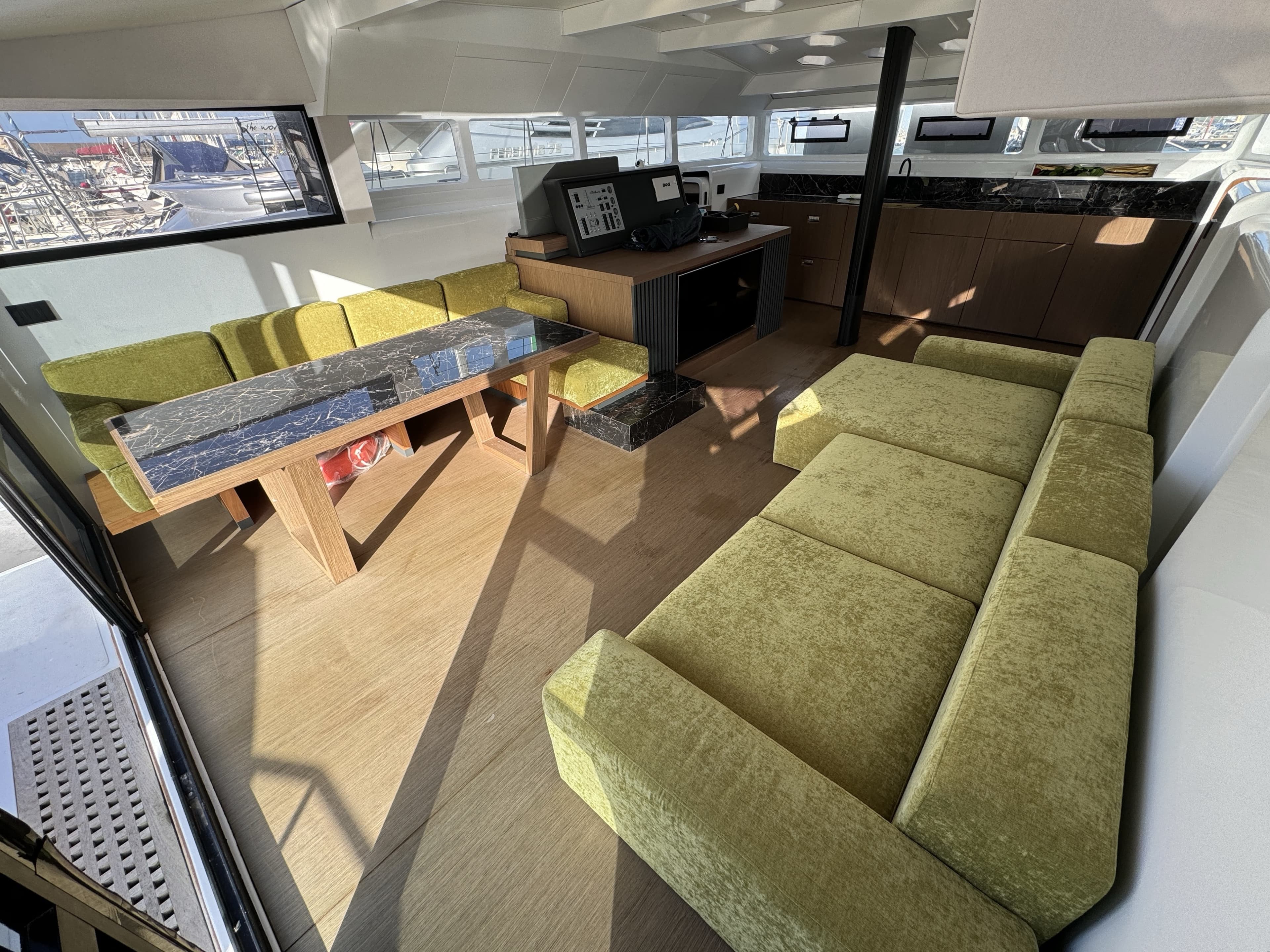 Boat interior