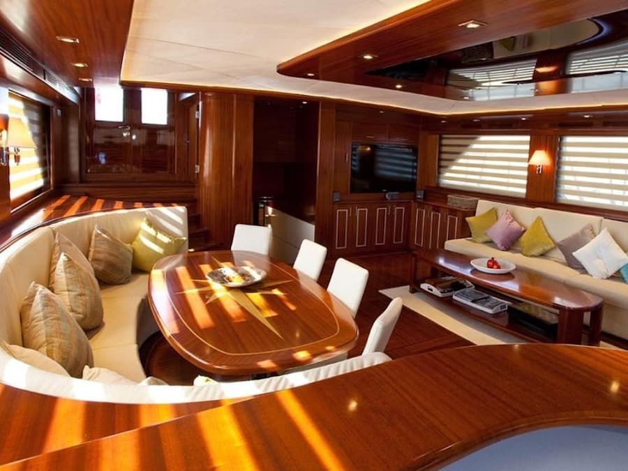 Boat interior