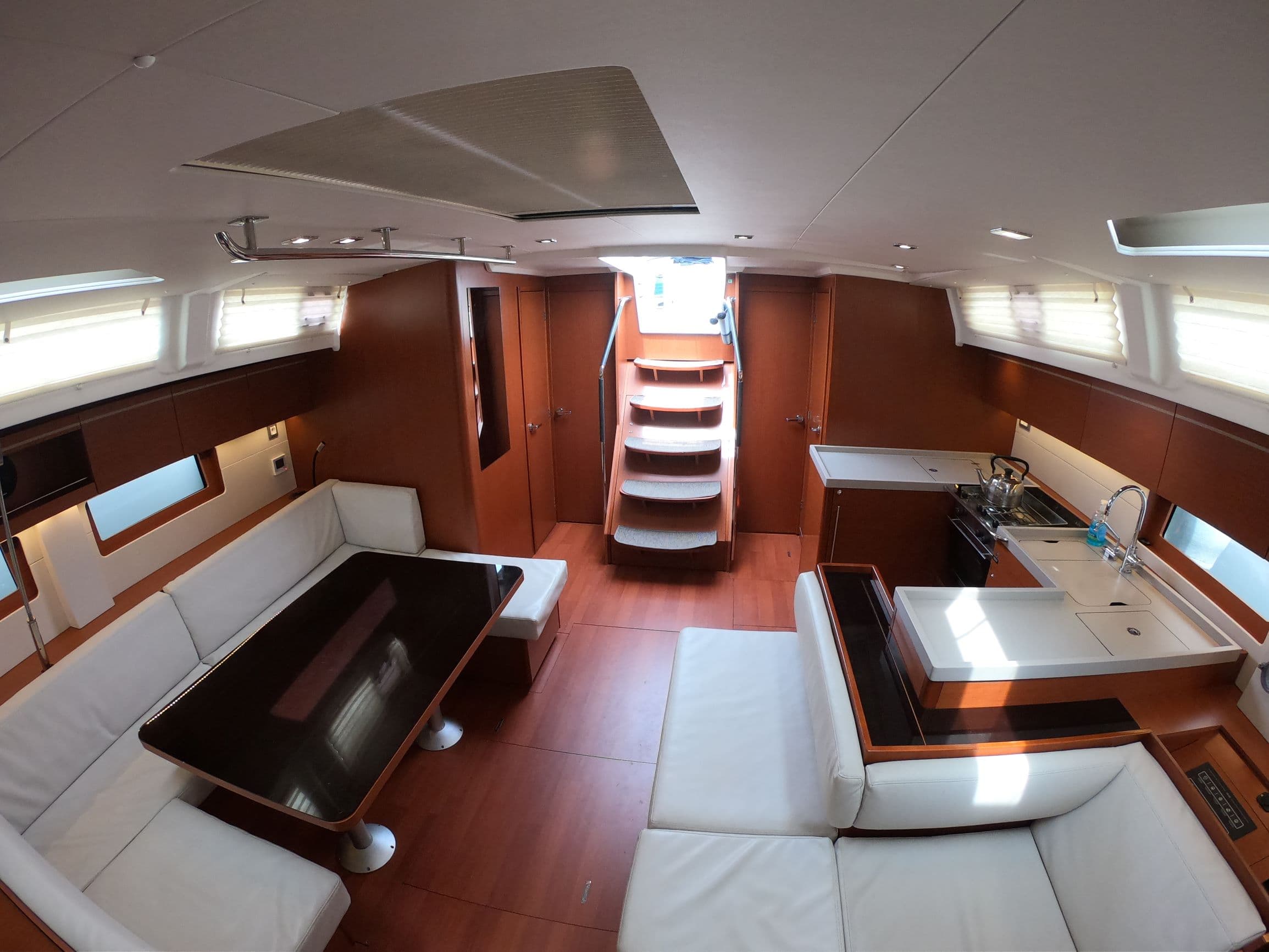 Boat interior