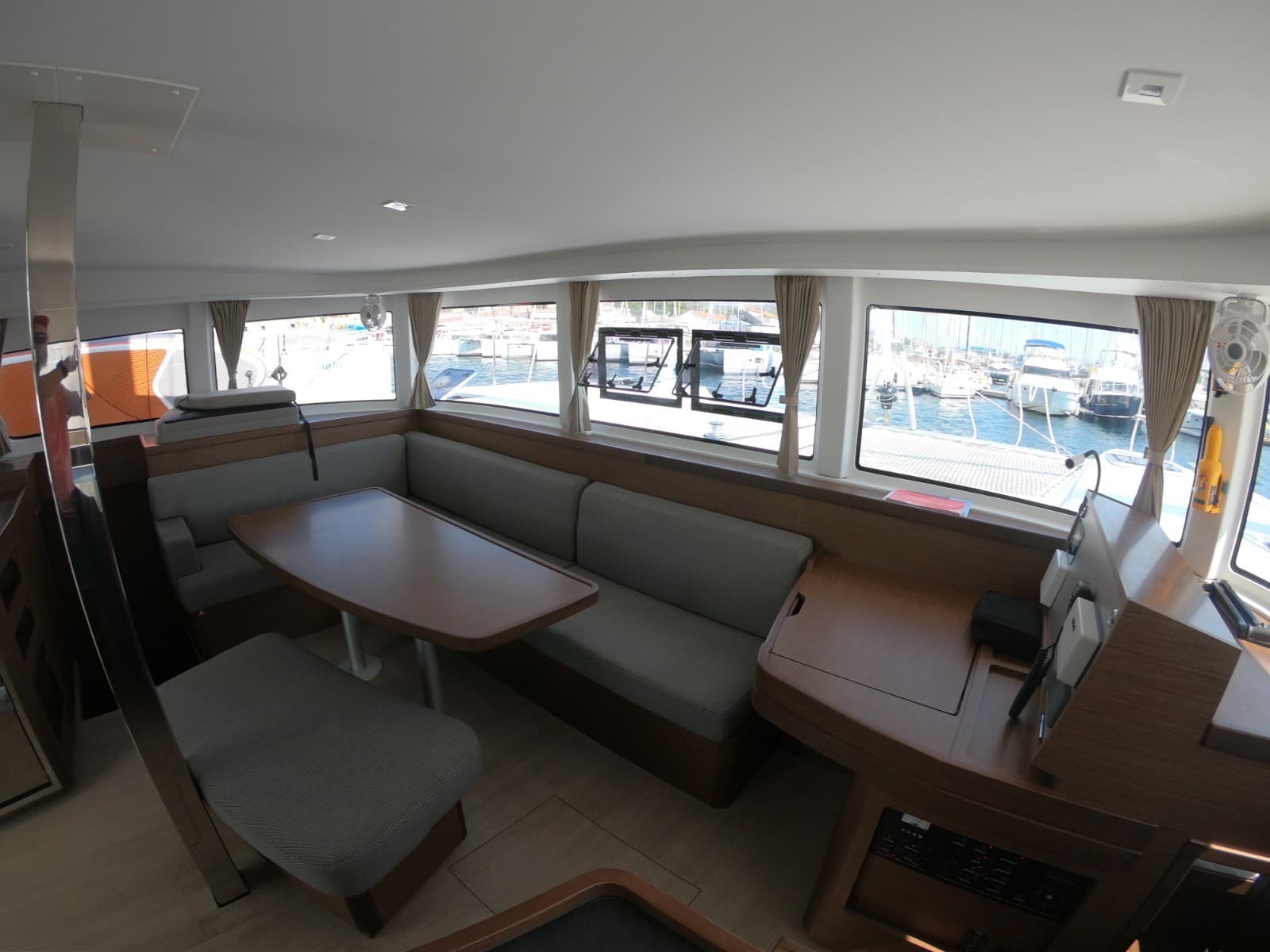 Boat interior