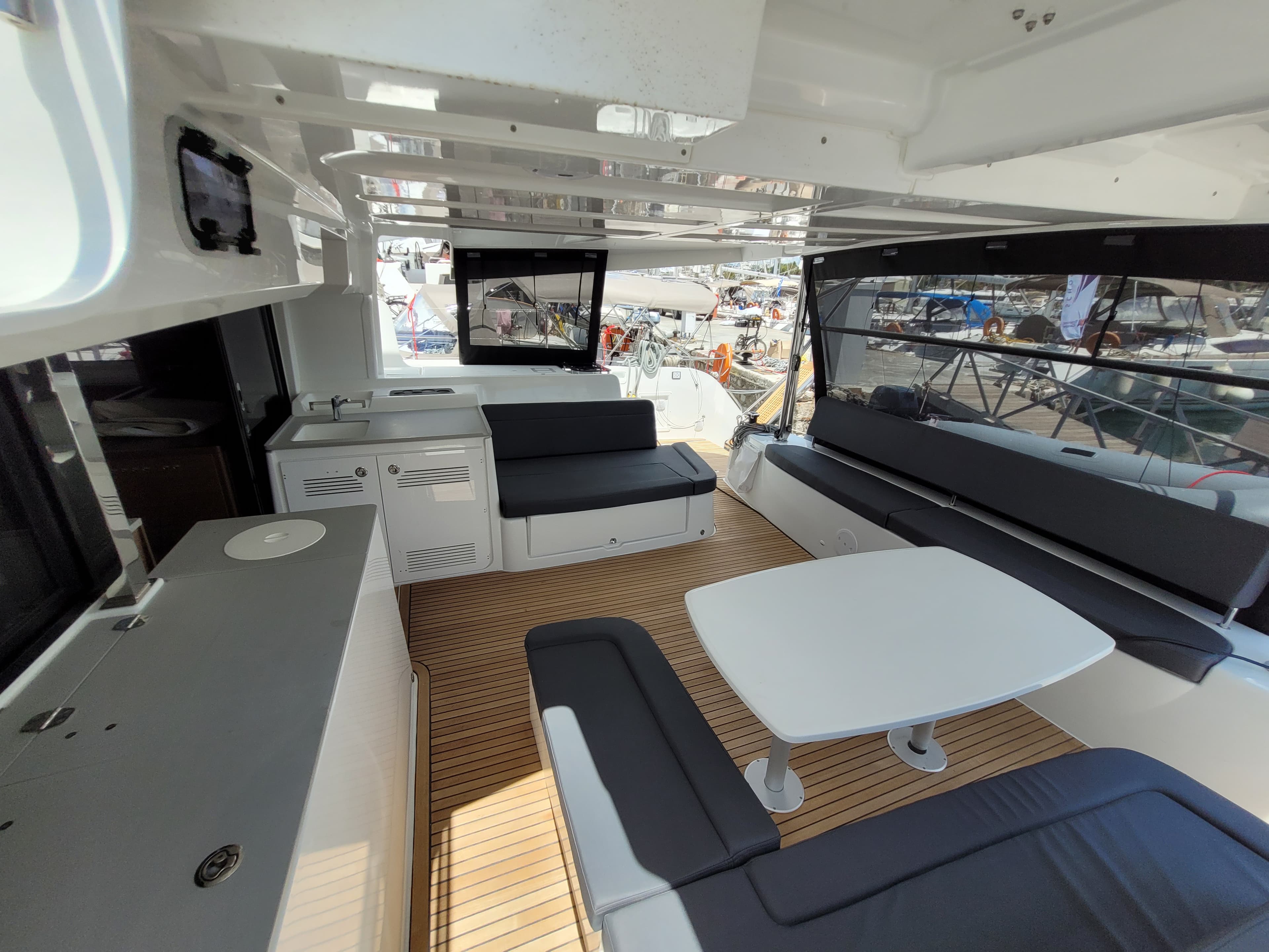 Boat interior