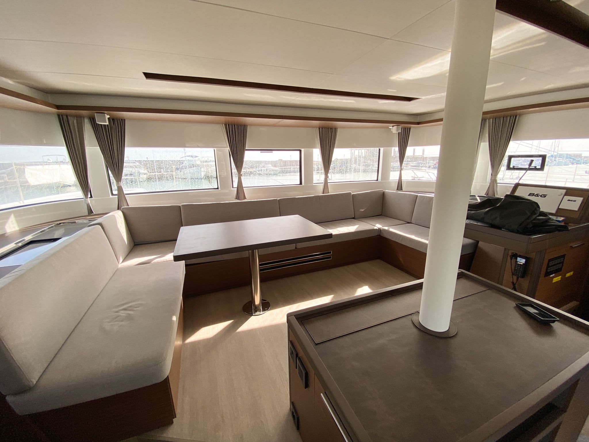 Boat interior