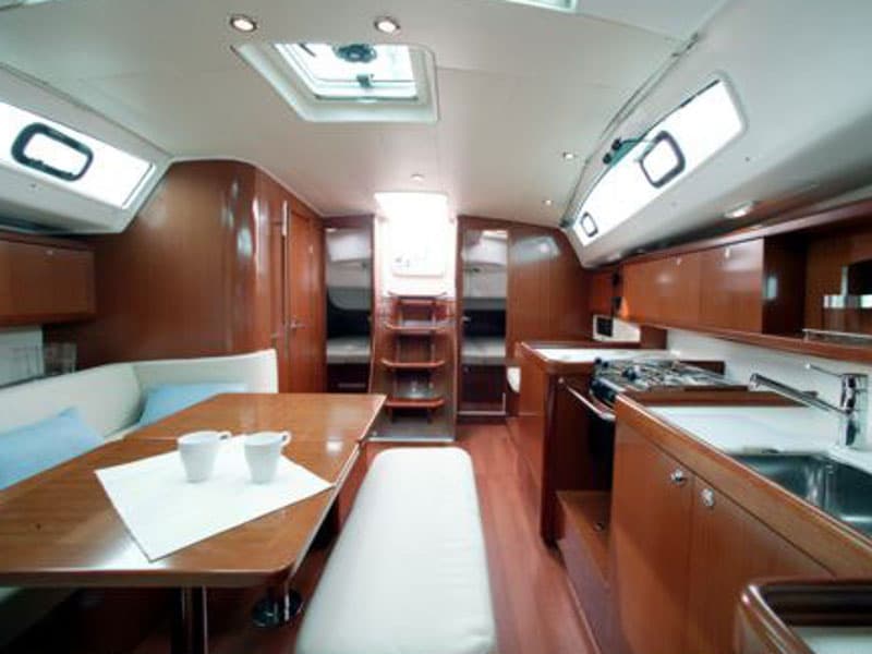 Boat interior