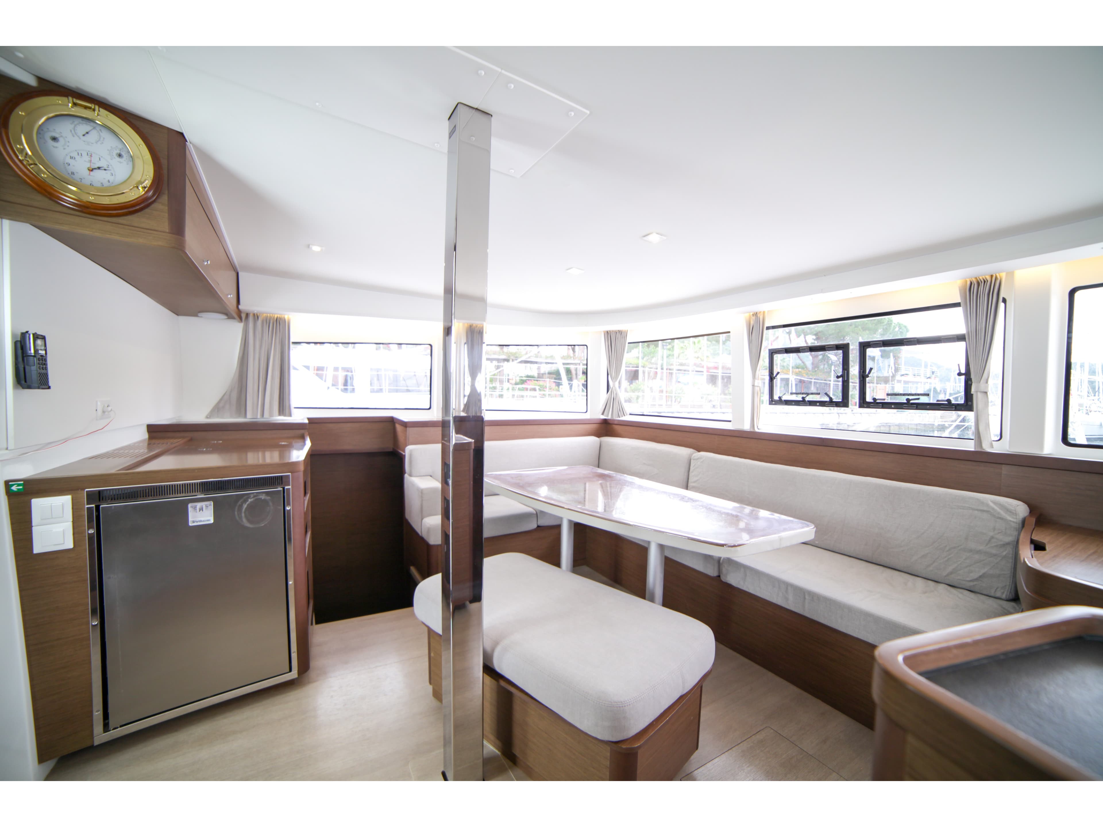 Boat interior