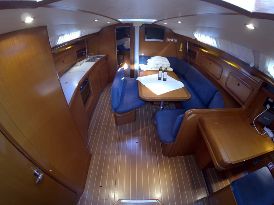 Boat interior