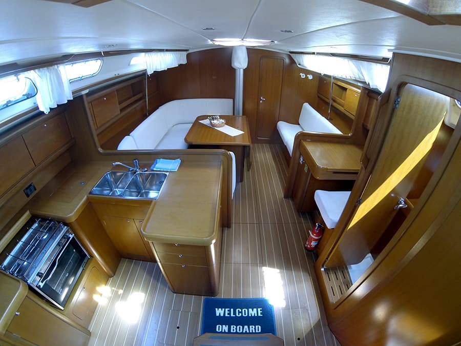 Boat interior