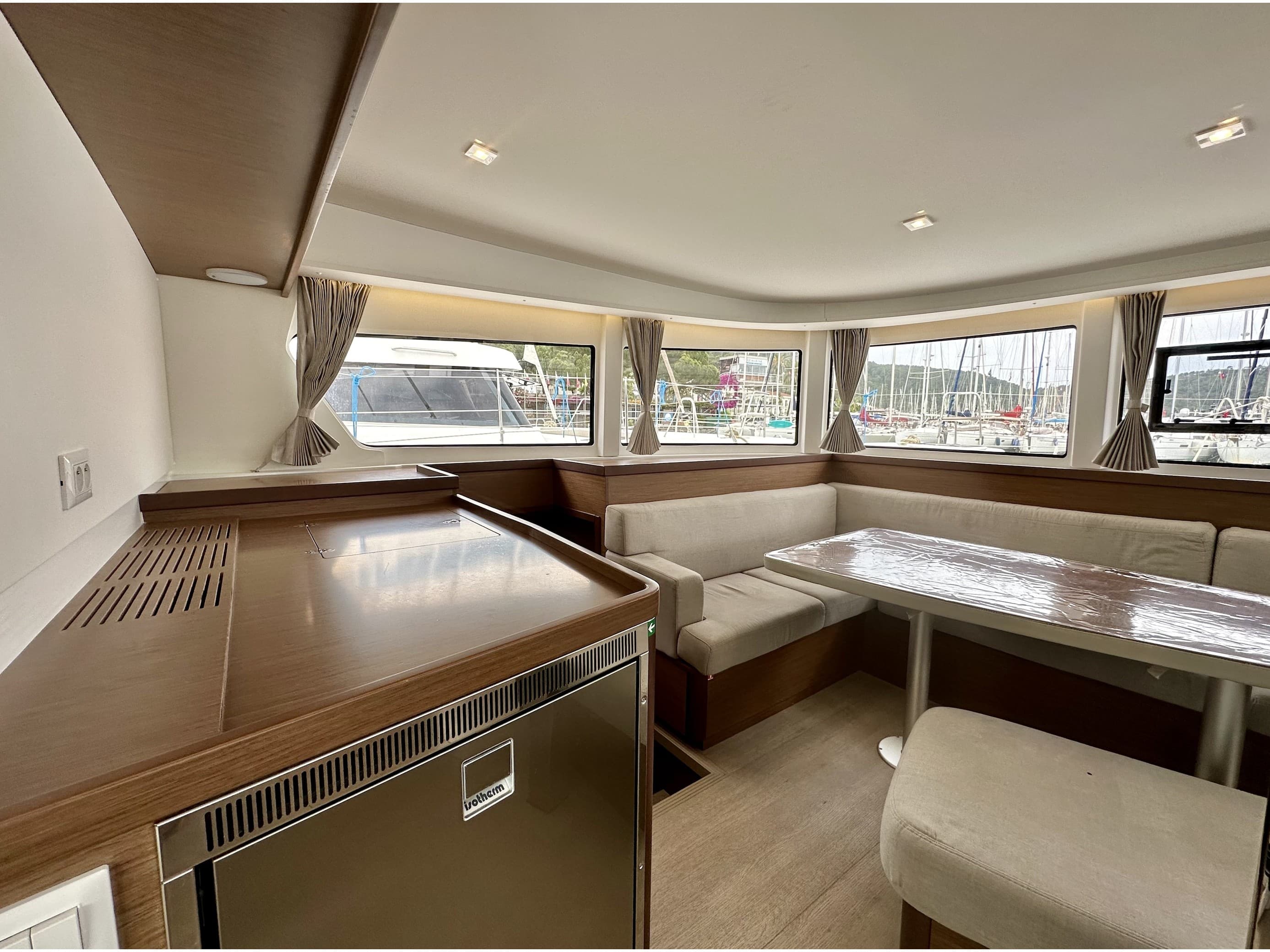 Boat interior