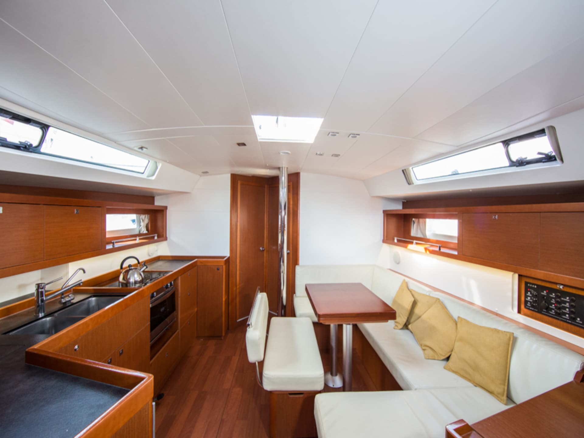 Boat interior