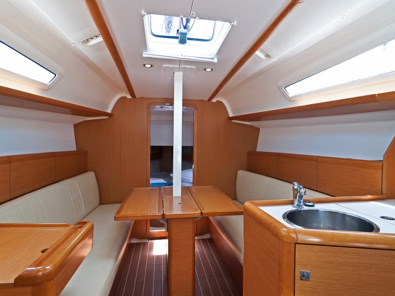 Boat interior