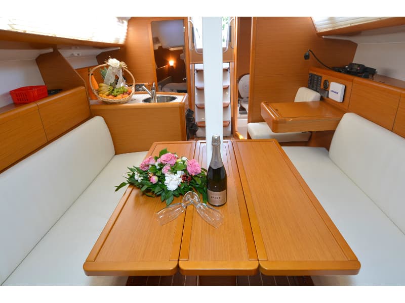 Boat interior
