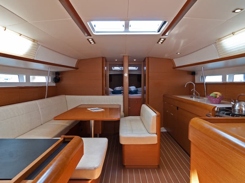 Boat interior