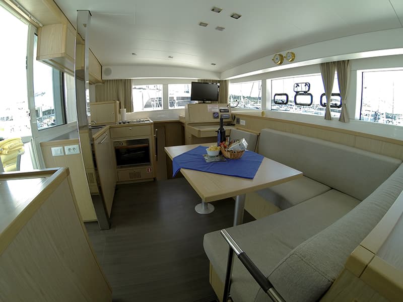 Boat interior