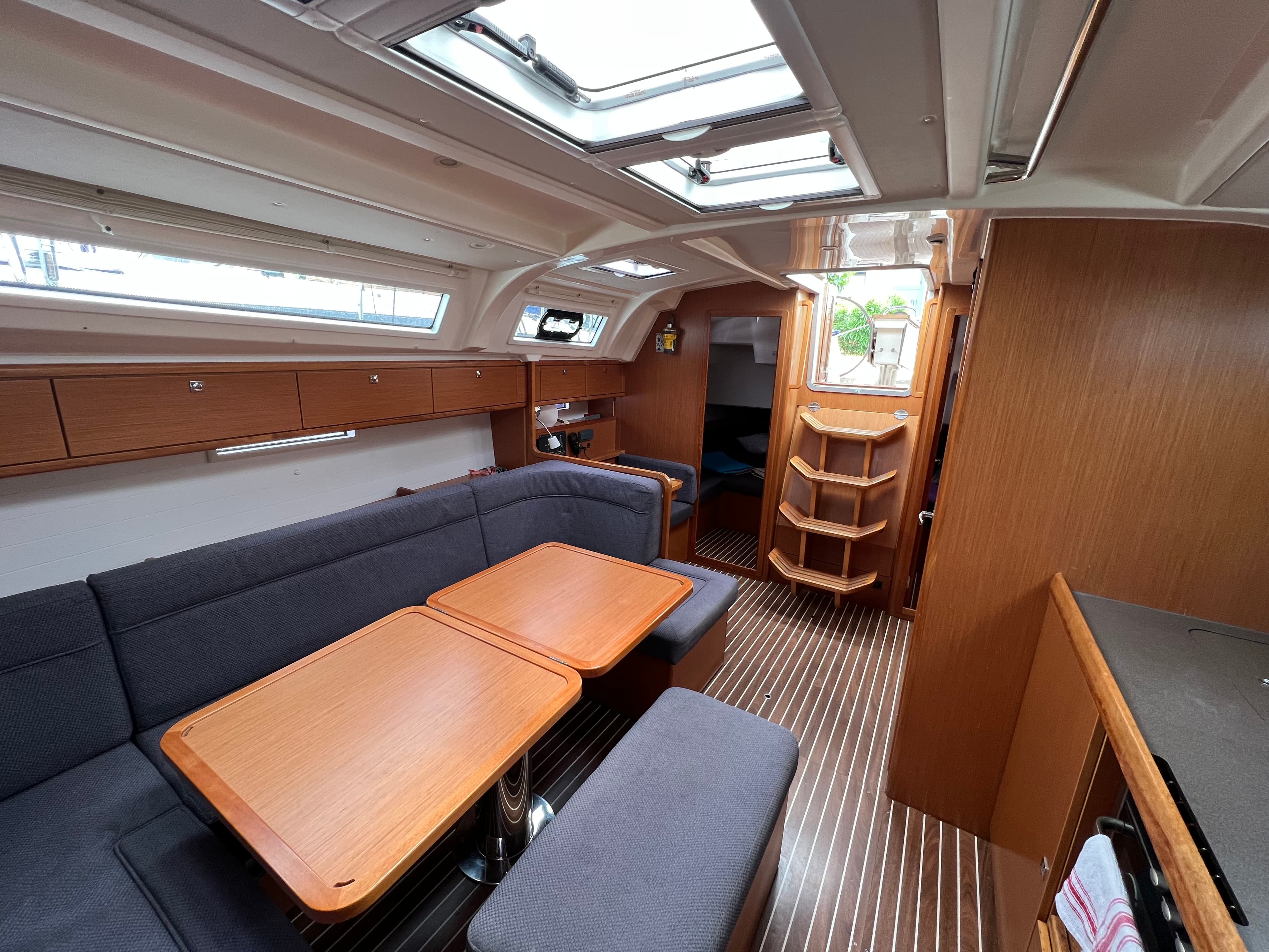 Boat interior