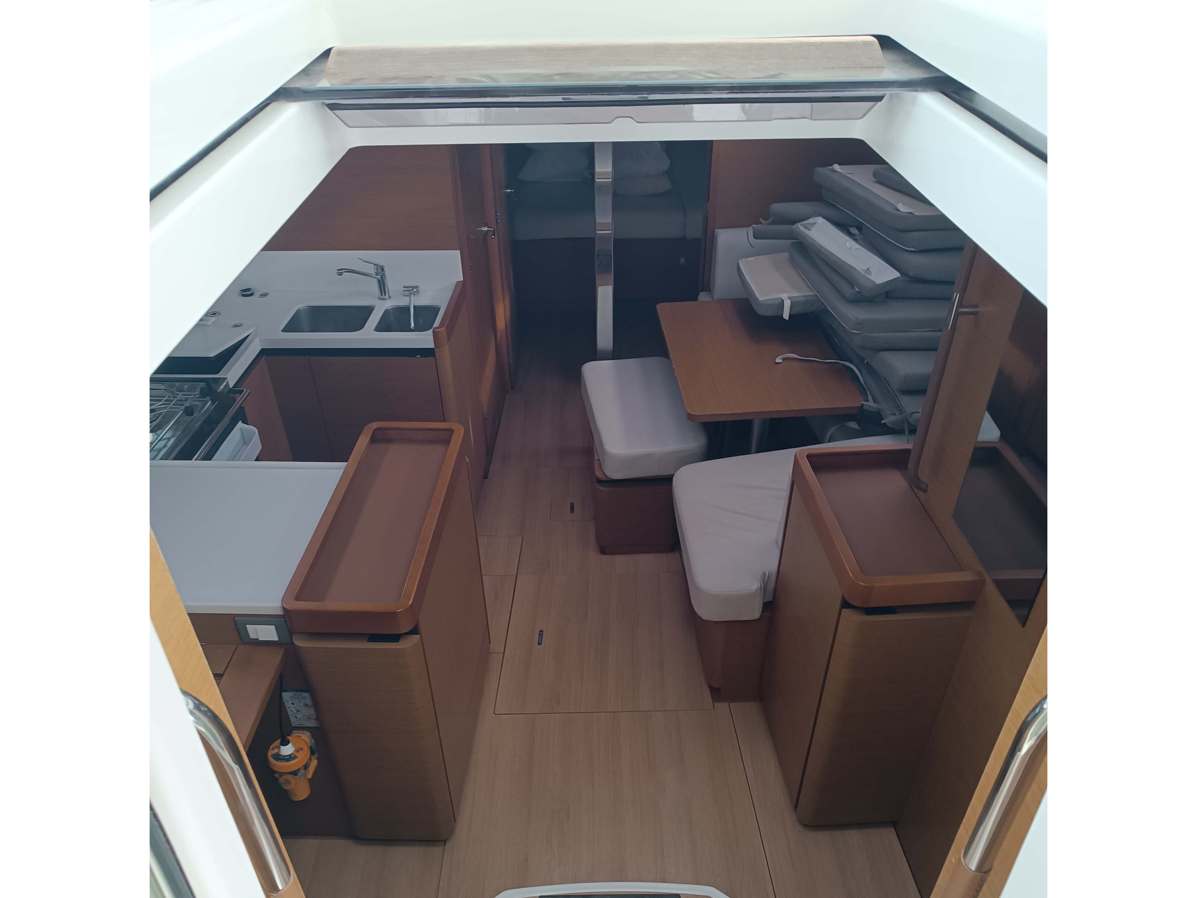 Boat interior