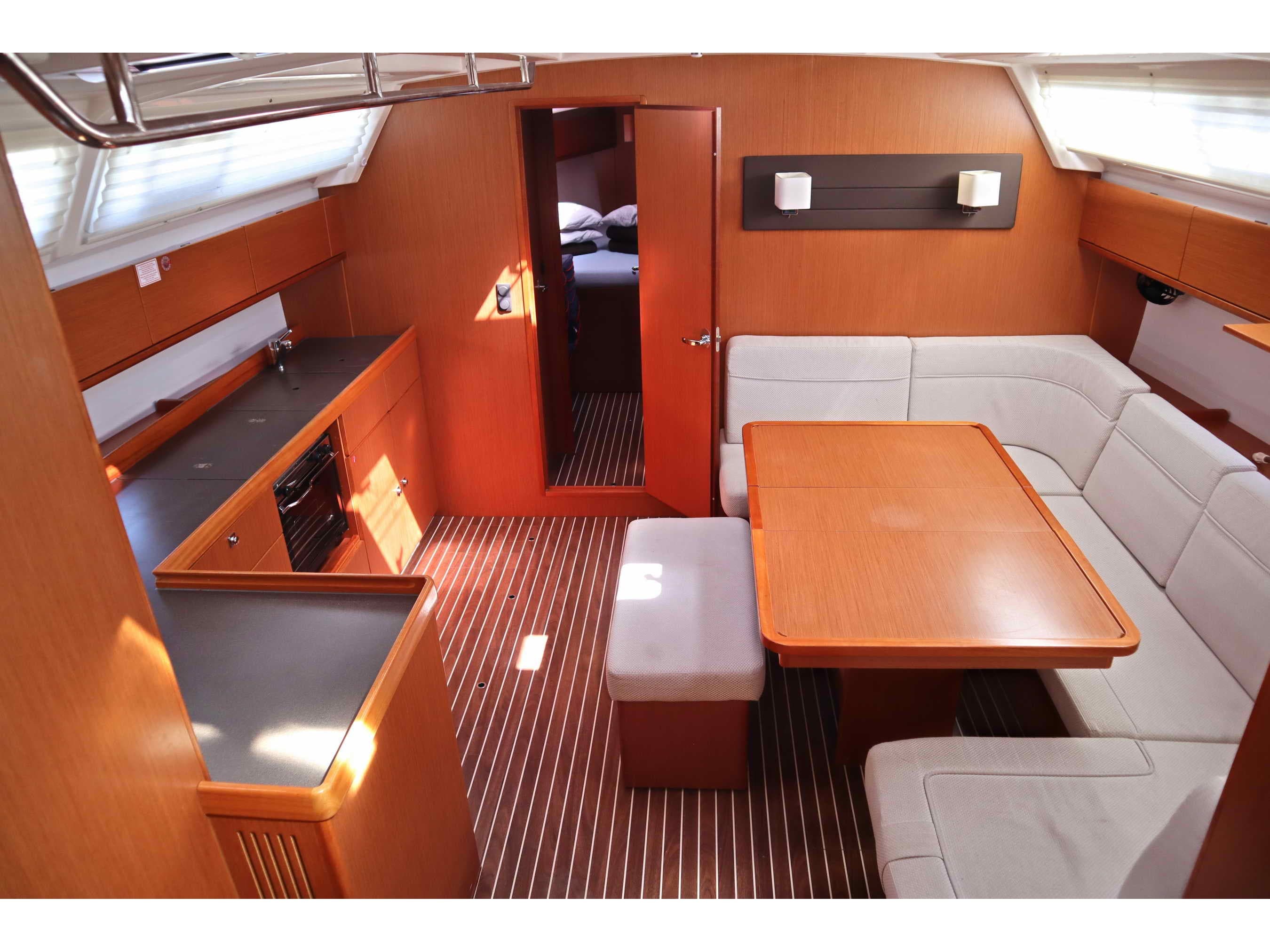Boat interior