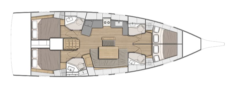 Oceanis 46.1 - photo 4