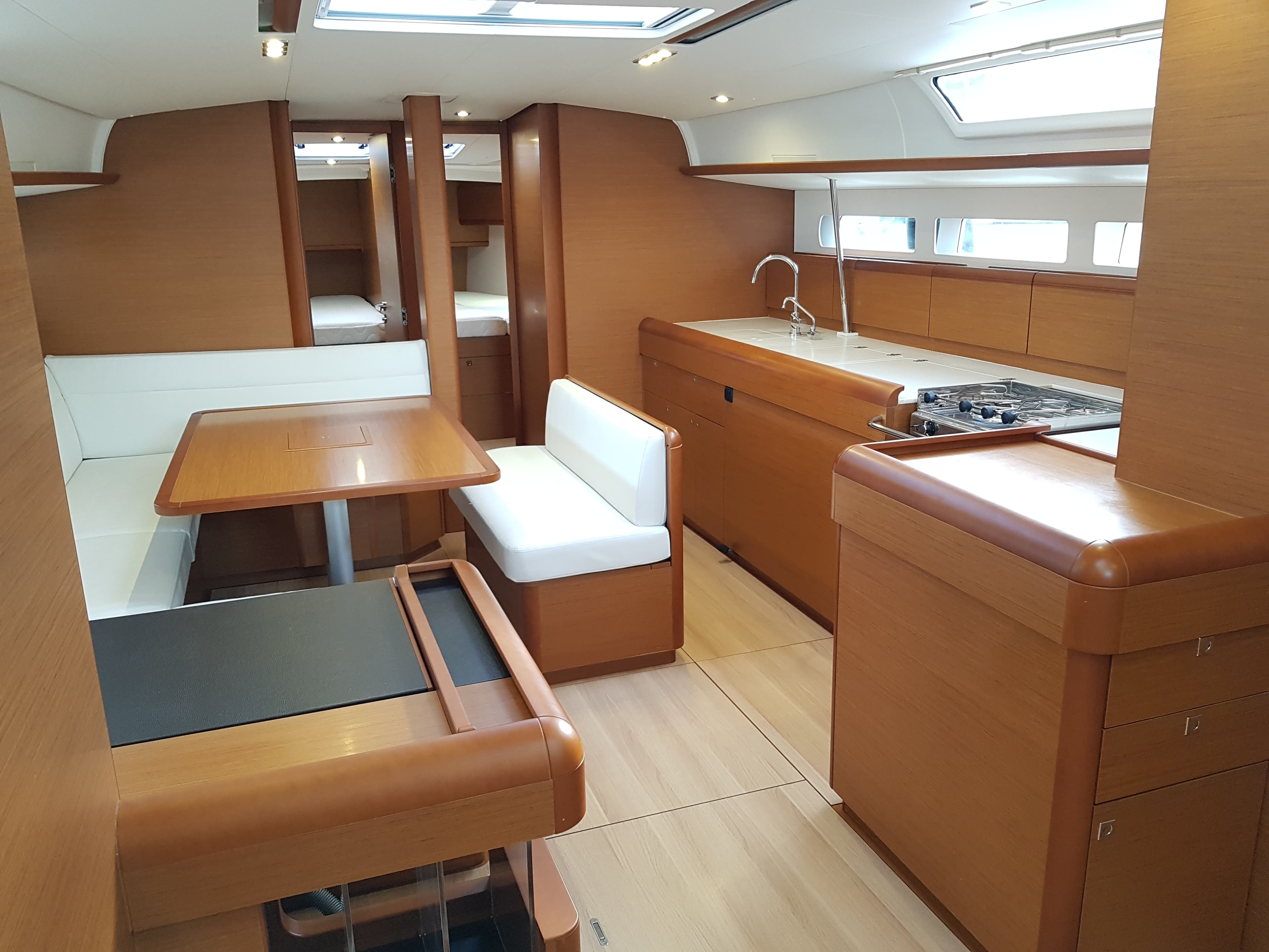 Boat interior