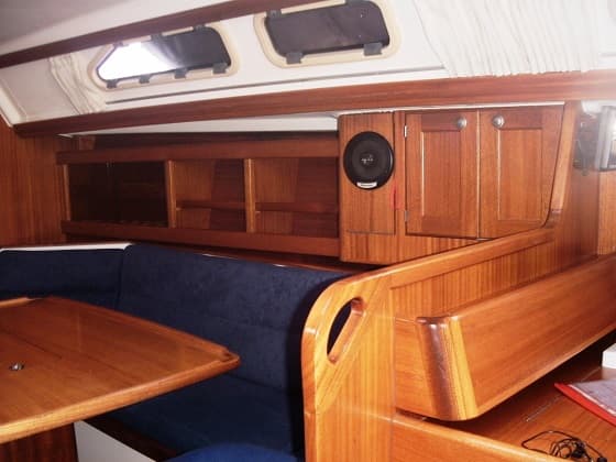 Boat interior