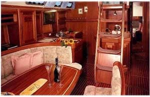 Boat interior