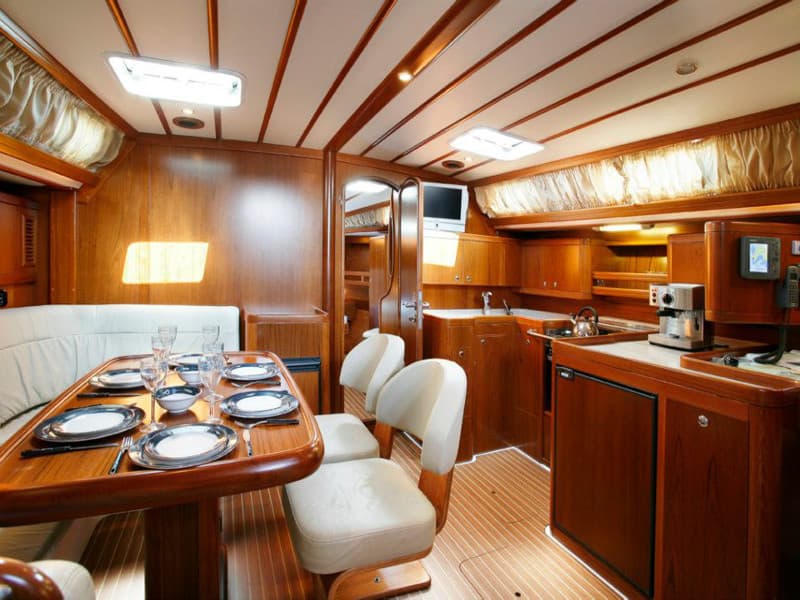 Boat interior