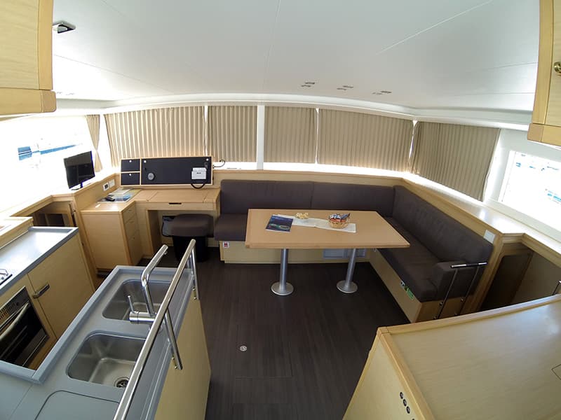 Boat interior
