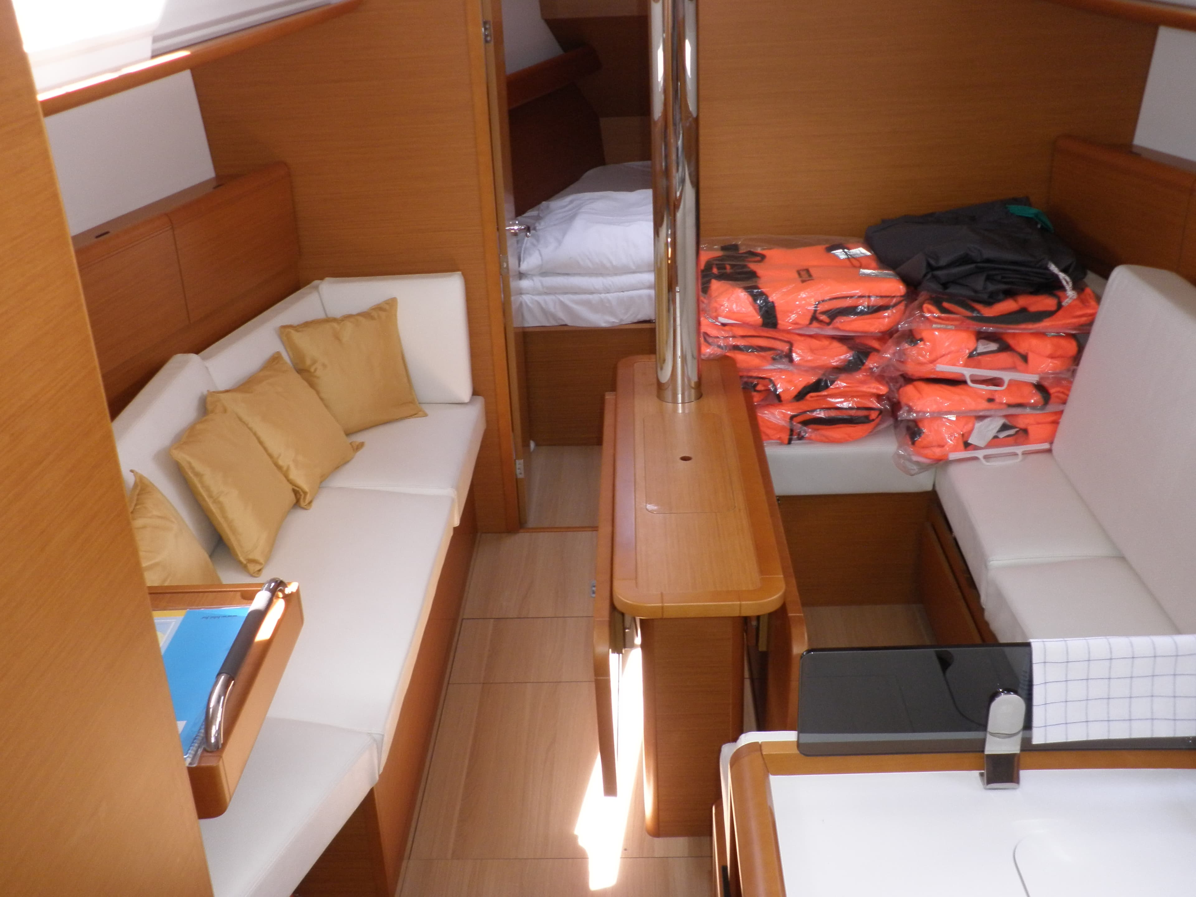 Boat interior
