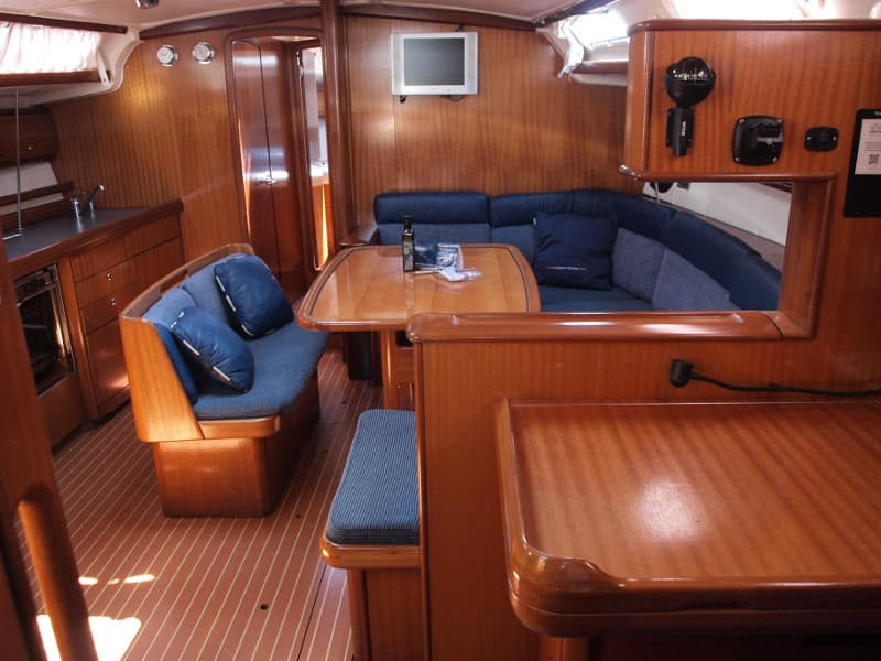 Boat interior
