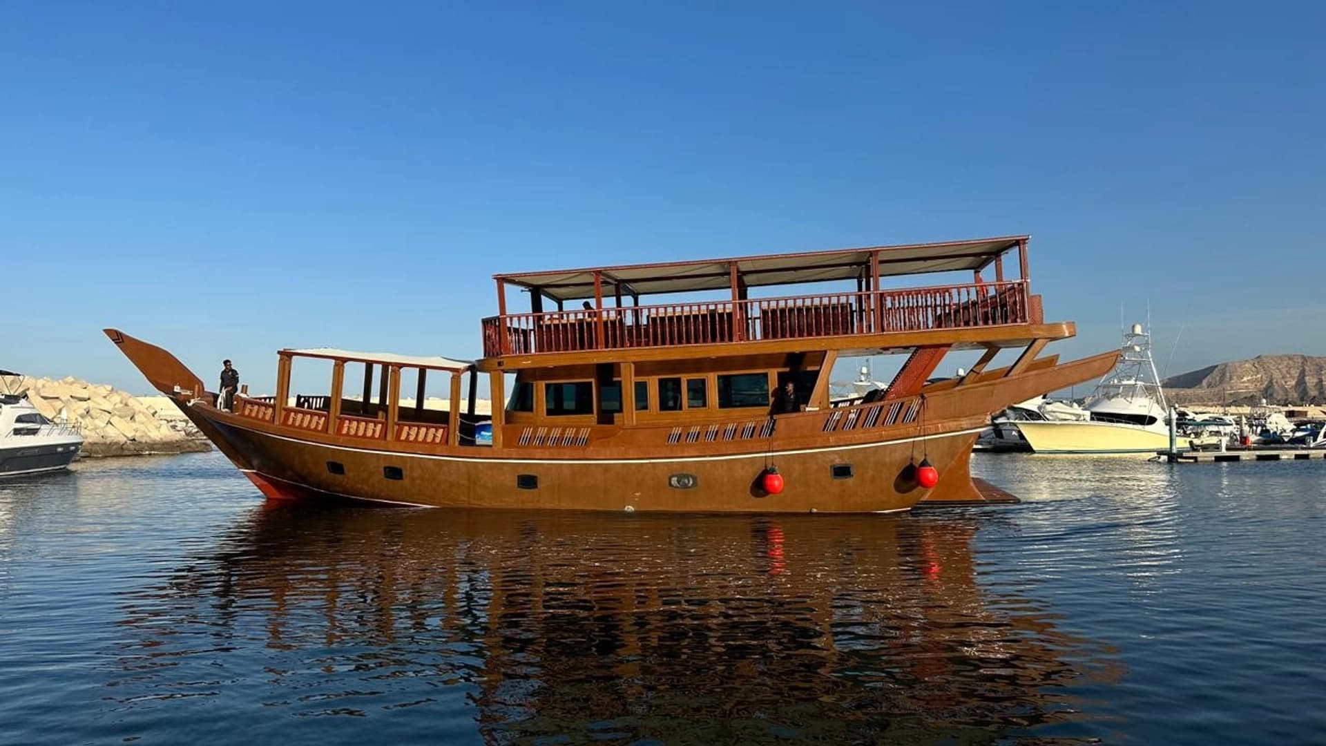 Coastal Sunset Cruise on a Classic Omani Dhow - boat photo