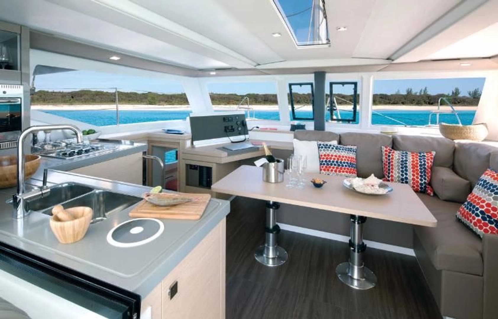 Catamaran in Tivat - boat photo