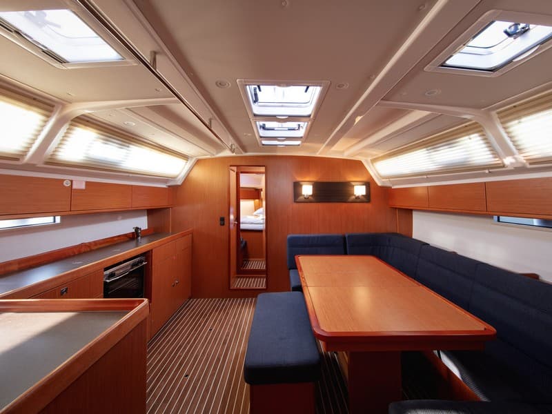 Boat interior