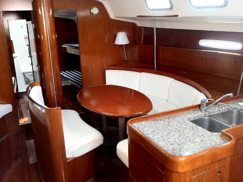 Boat interior