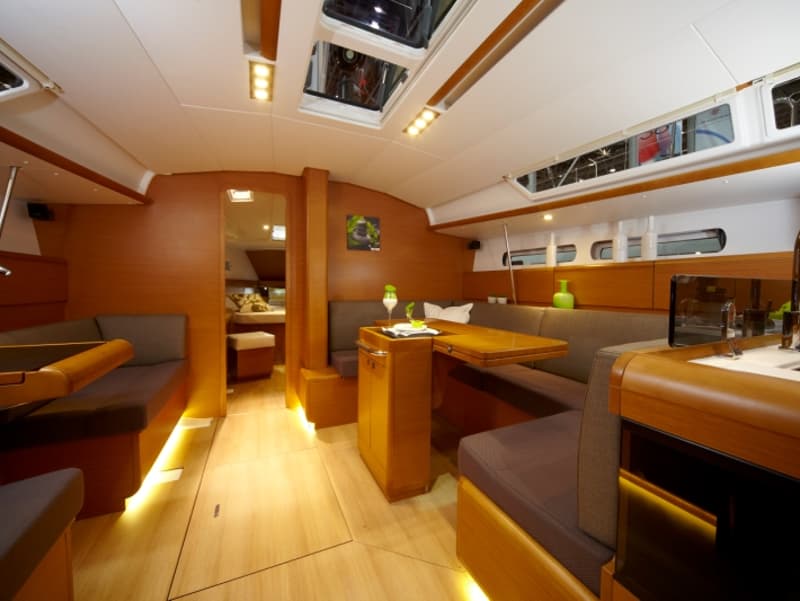 Boat interior