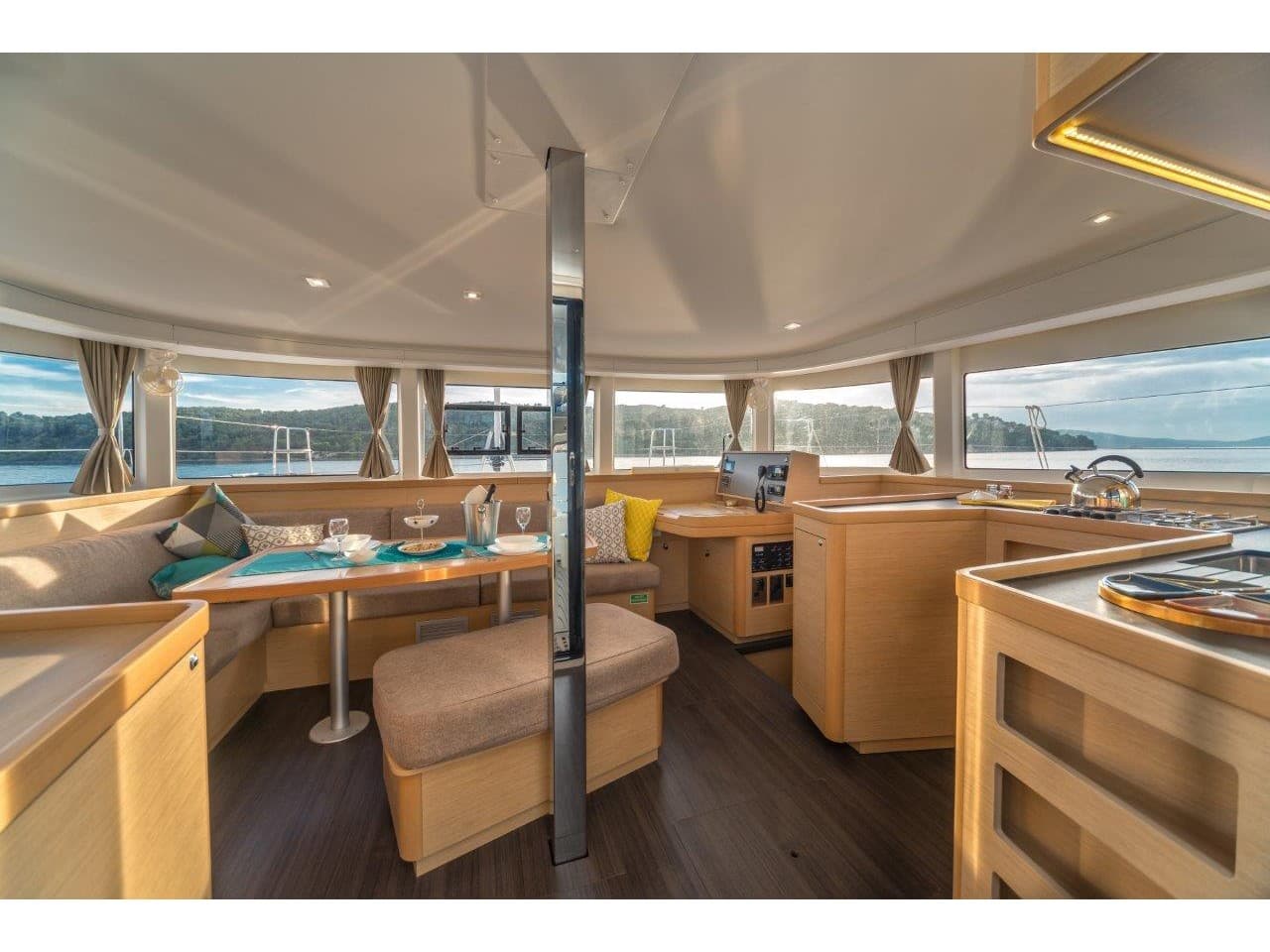 Boat interior