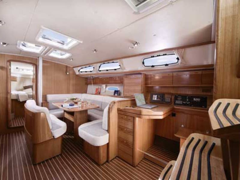 Boat interior