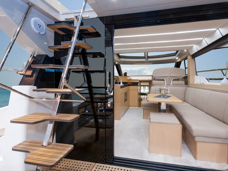 Boat interior
