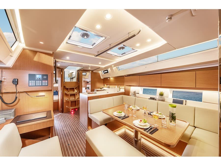 Boat interior