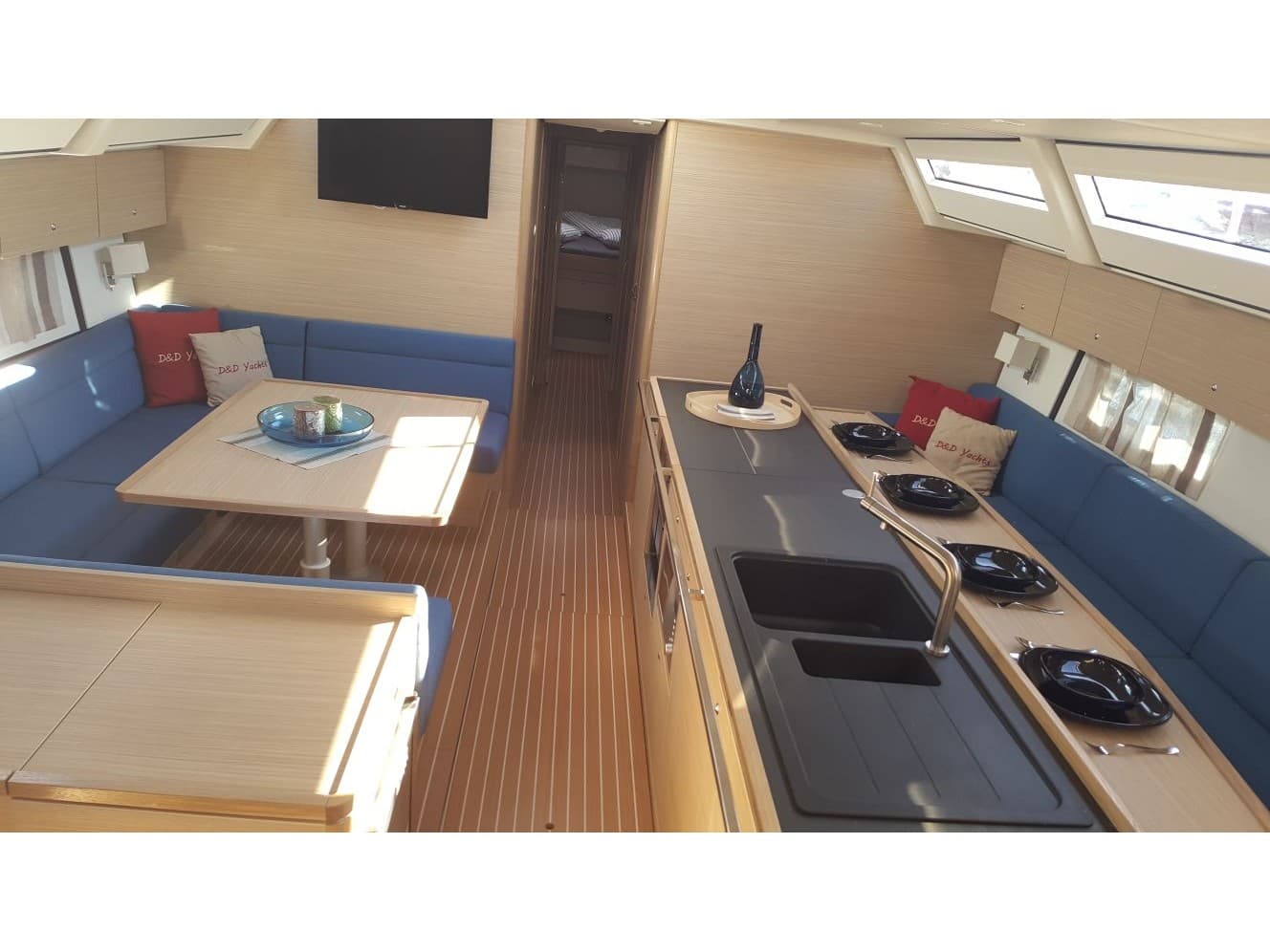 Boat interior