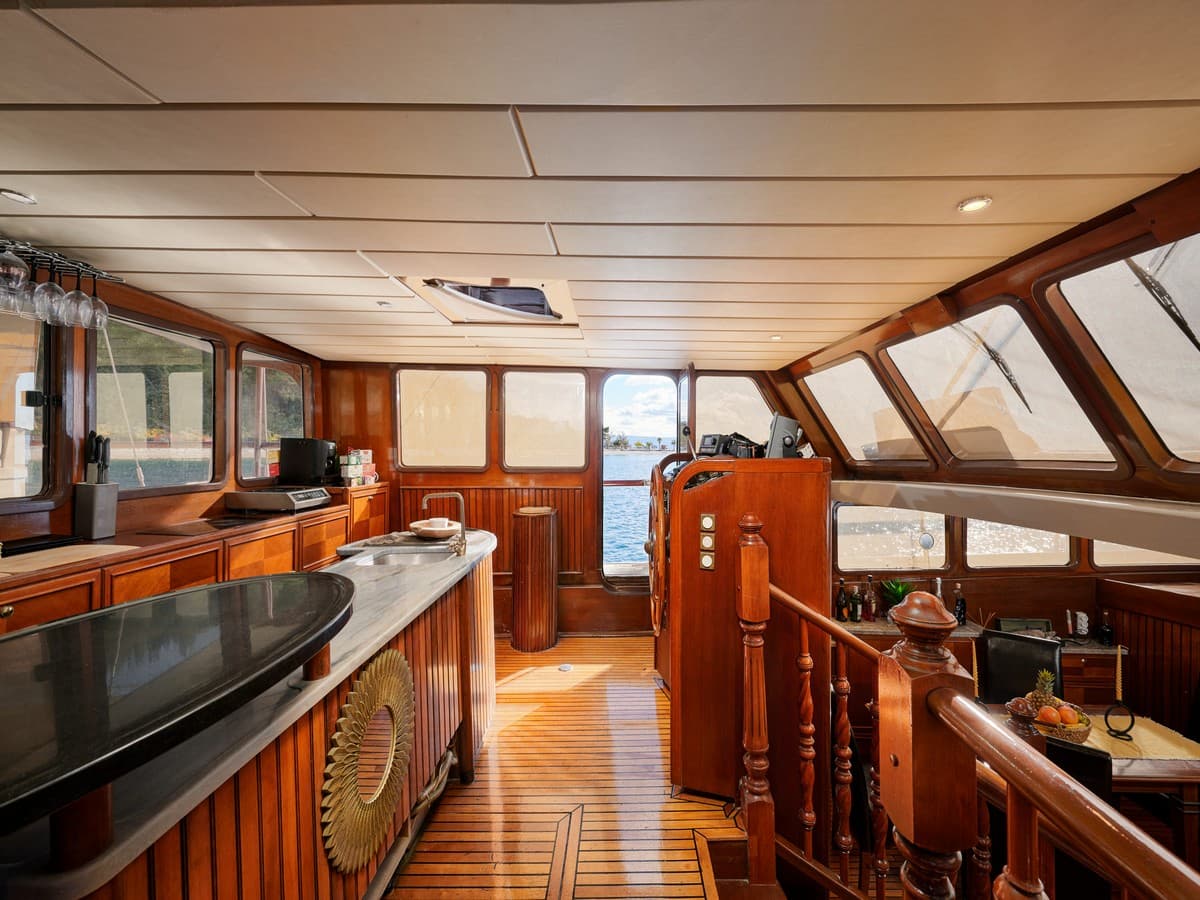 Boat interior
